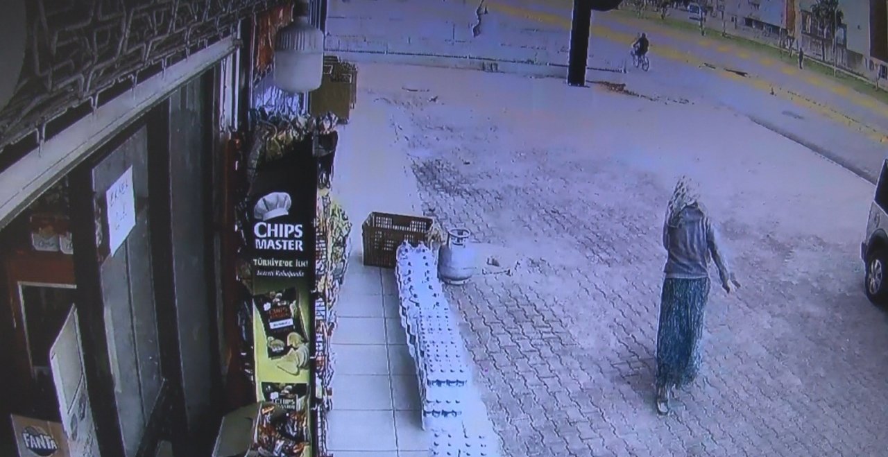 Antalya’da bisikletli mutfak tüpü hırsızı, esnafın korkulu rüyası oldu