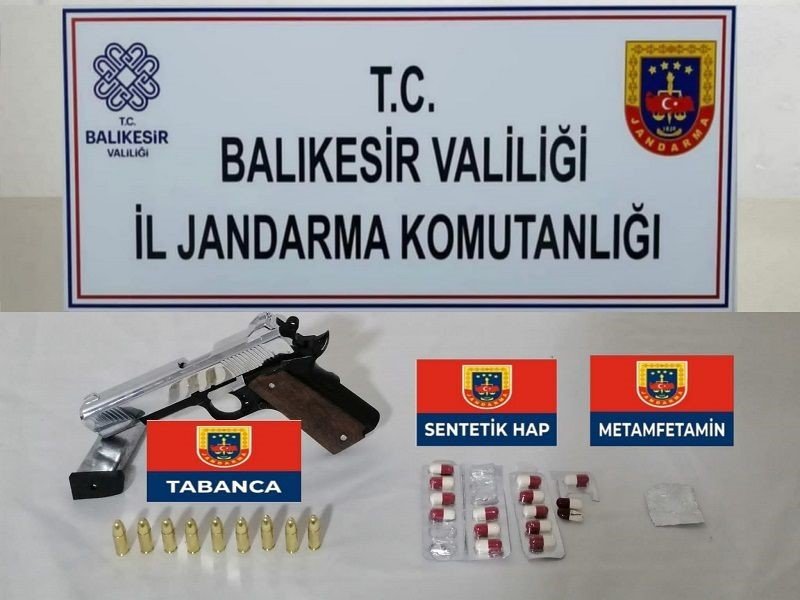 Balıkesir’de jandarmadan uyuşturucu operasyonu