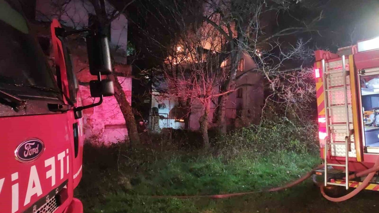 Bartın’da yangın: Yaşlı çift hayatını kaybetti