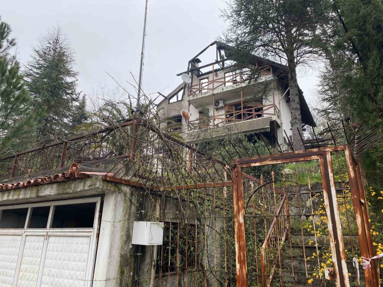 Bartın’da yangın: Yaşlı çift hayatını kaybetti