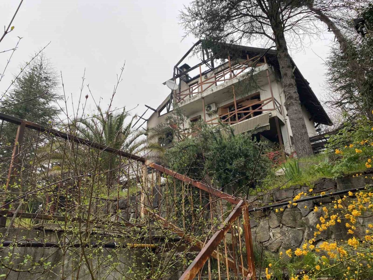 Bartın’da yangın: Yaşlı çift hayatını kaybetti