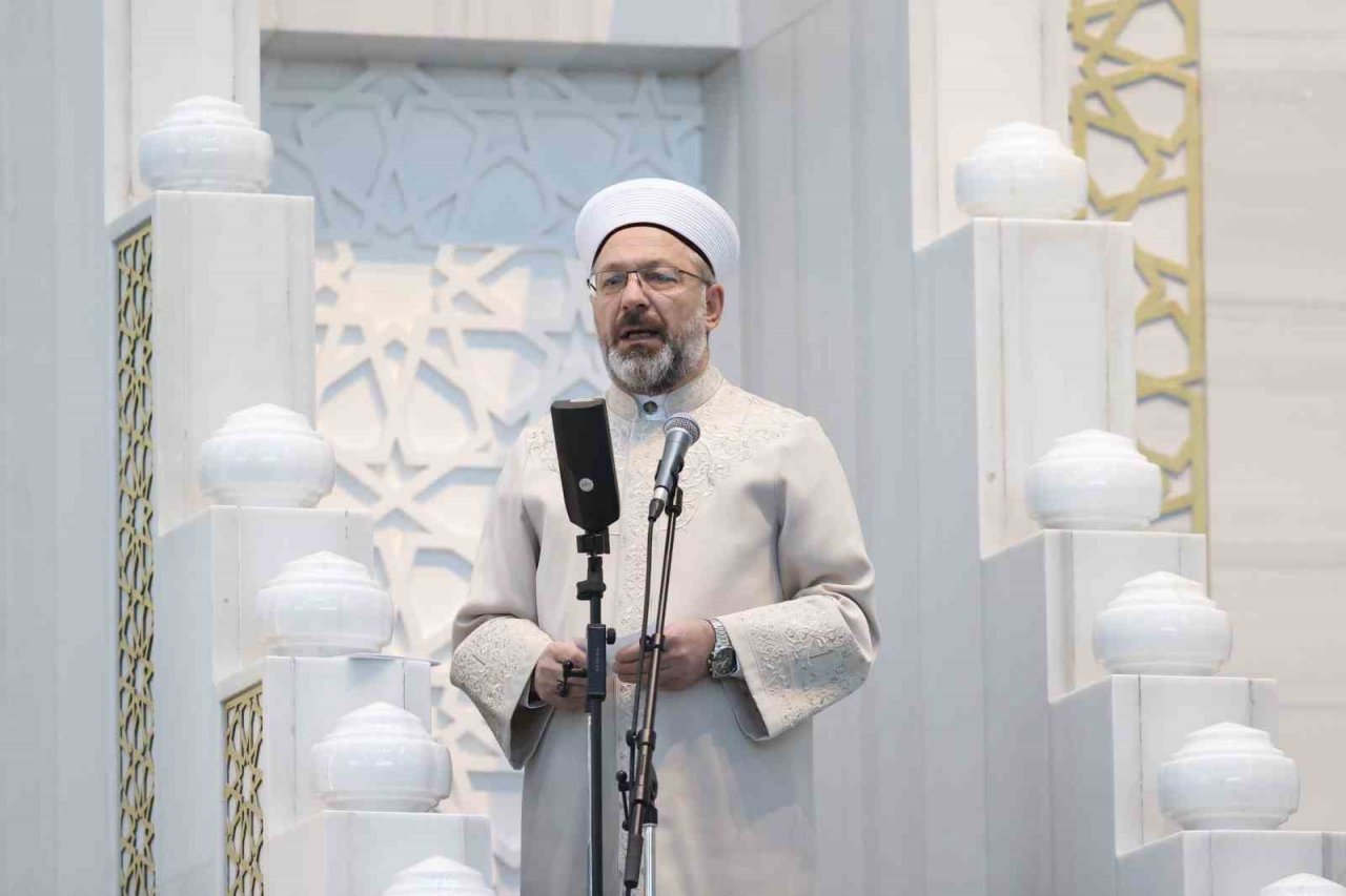 Diyanet İşleri Başkanı Erbaş: “Ey zalim, dokunma masumlara ve Mescid-i Aksa’ya”