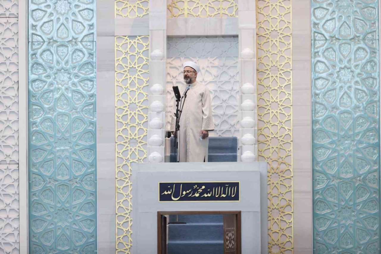 Diyanet İşleri Başkanı Erbaş: “Ey zalim, dokunma masumlara ve Mescid-i Aksa’ya”