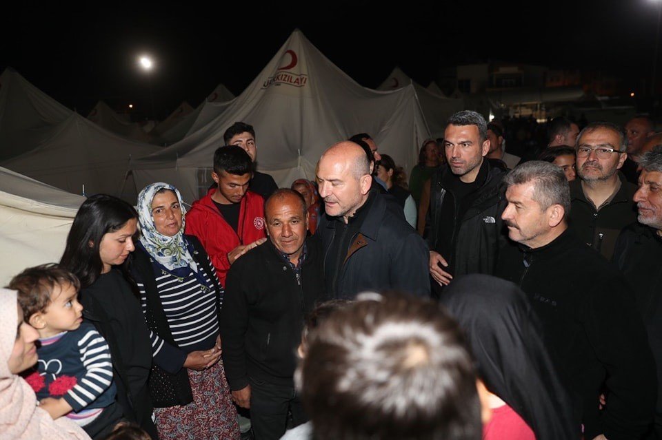 Bakan Soylu, Kırıkhan’da görev yapan Vali Ergün ve Uşak ekibine teşekkür etti