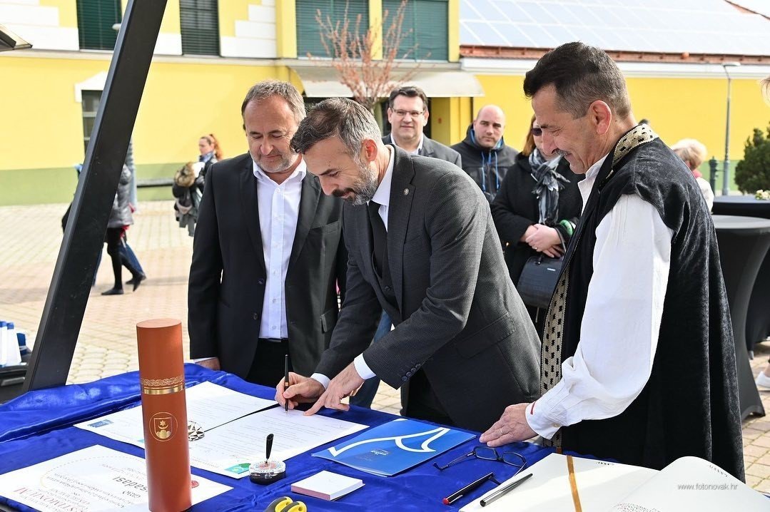 Kuşadası Belediyesi, Ludbreg ile kardeş şehir oldu