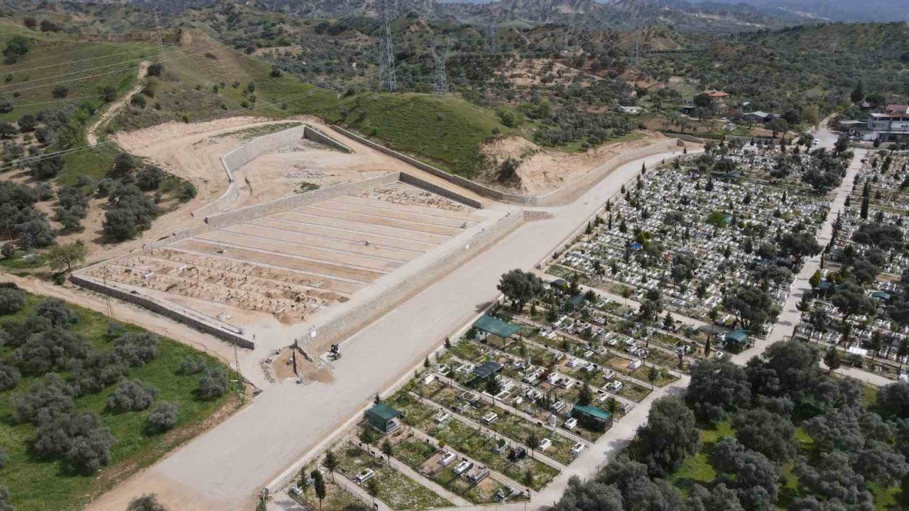 Nazilli Eğriboyun Mezarlığı’nda 32 bin metrekarelik çalışmada sona gelindi