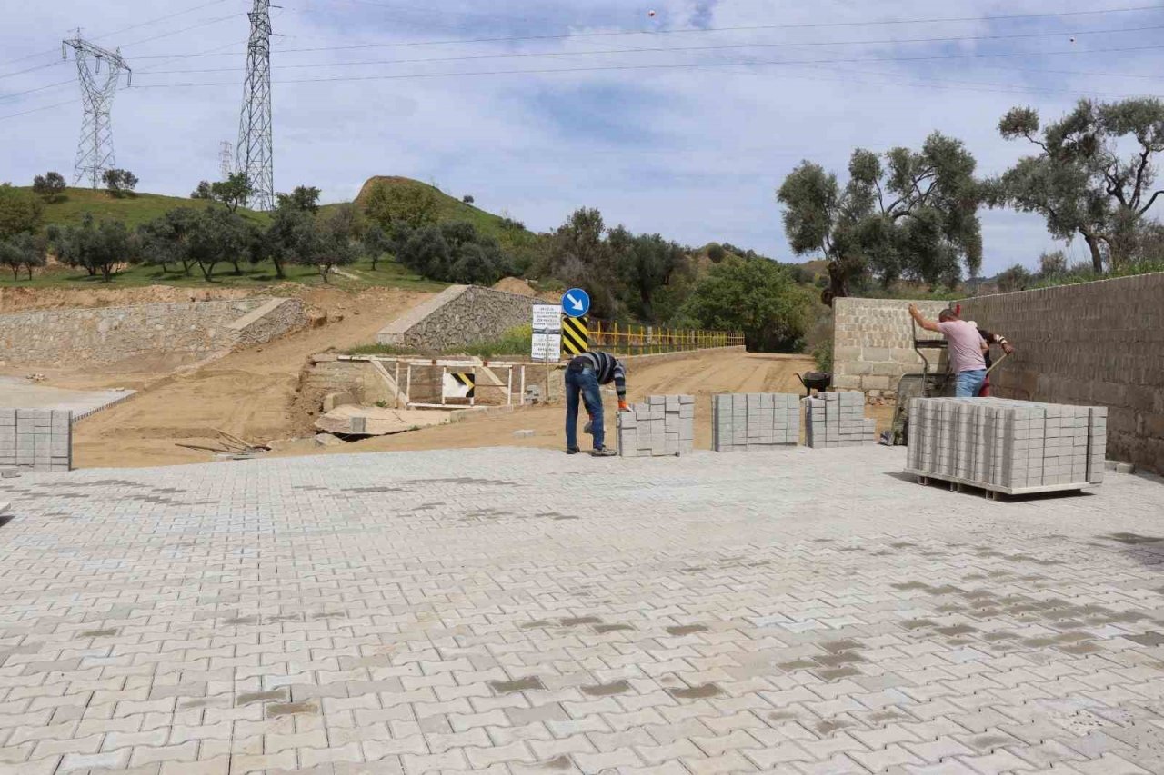 Nazilli Eğriboyun Mezarlığı’nda 32 bin metrekarelik çalışmada sona gelindi