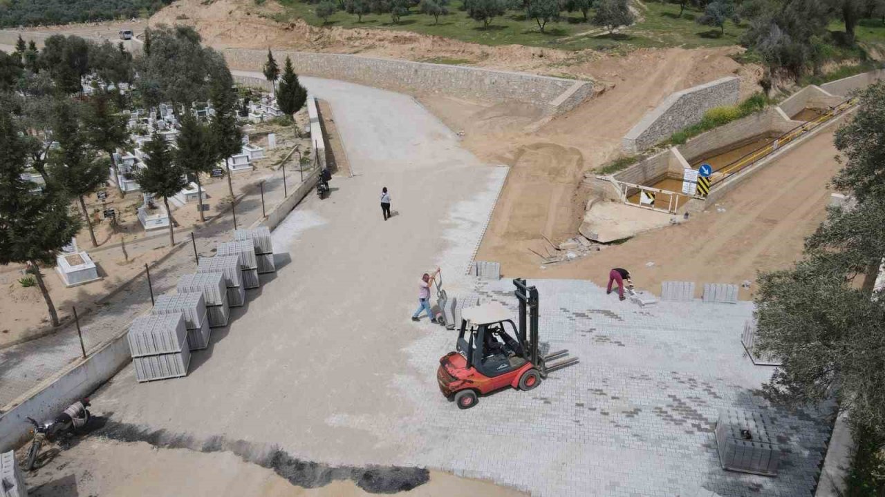 Nazilli Eğriboyun Mezarlığı’nda 32 bin metrekarelik çalışmada sona gelindi