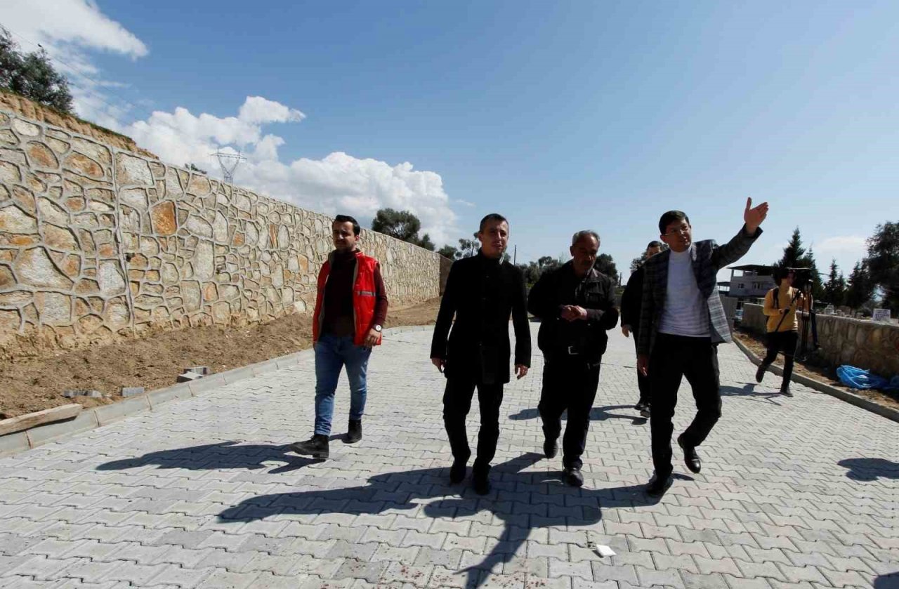 Nazilli Eğriboyun Mezarlığı’nda 32 bin metrekarelik çalışmada sona gelindi