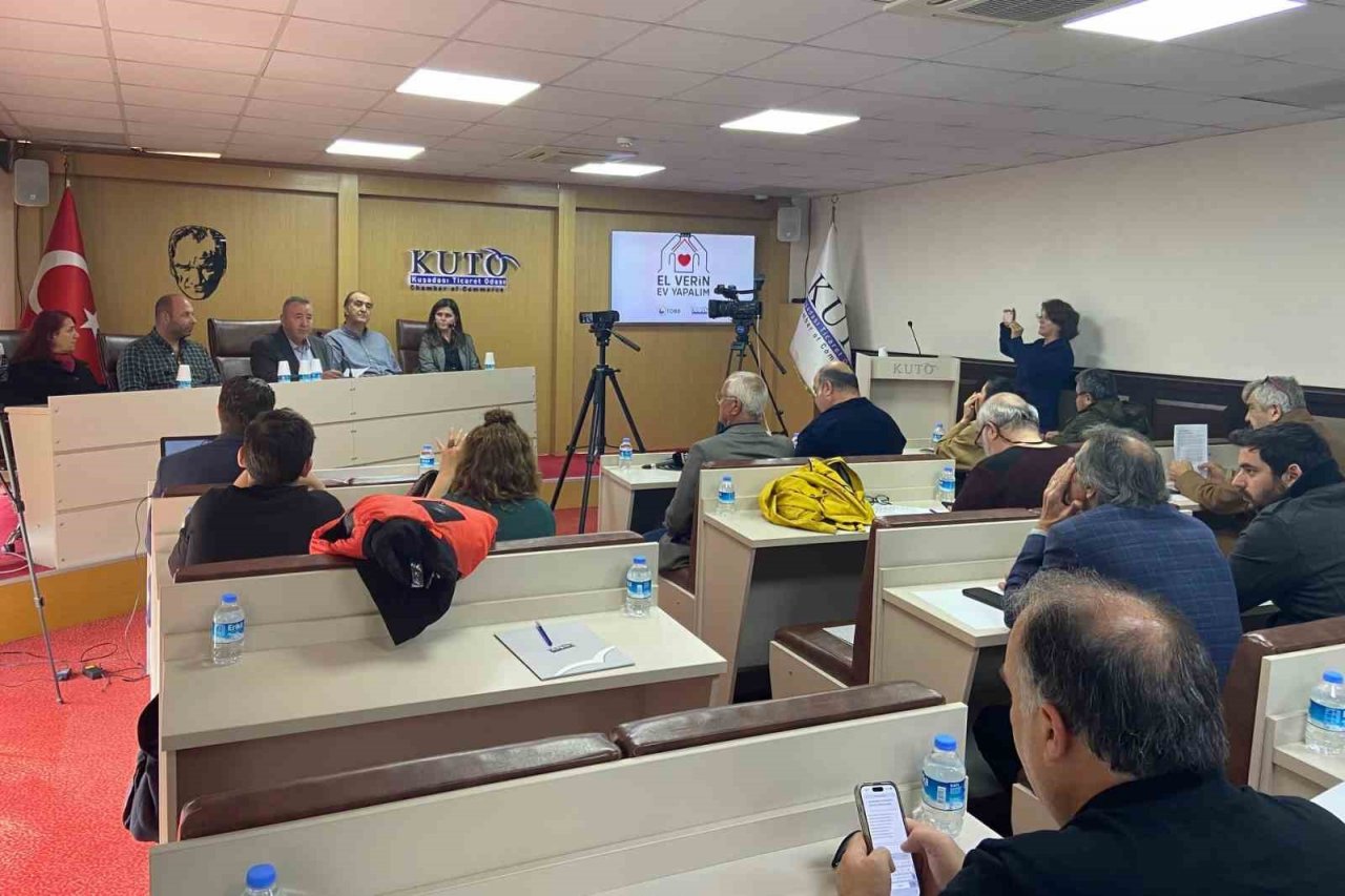 KUTO’da, "İş Dünyası Konut Seferberliği Kampanyası" görüşüldü