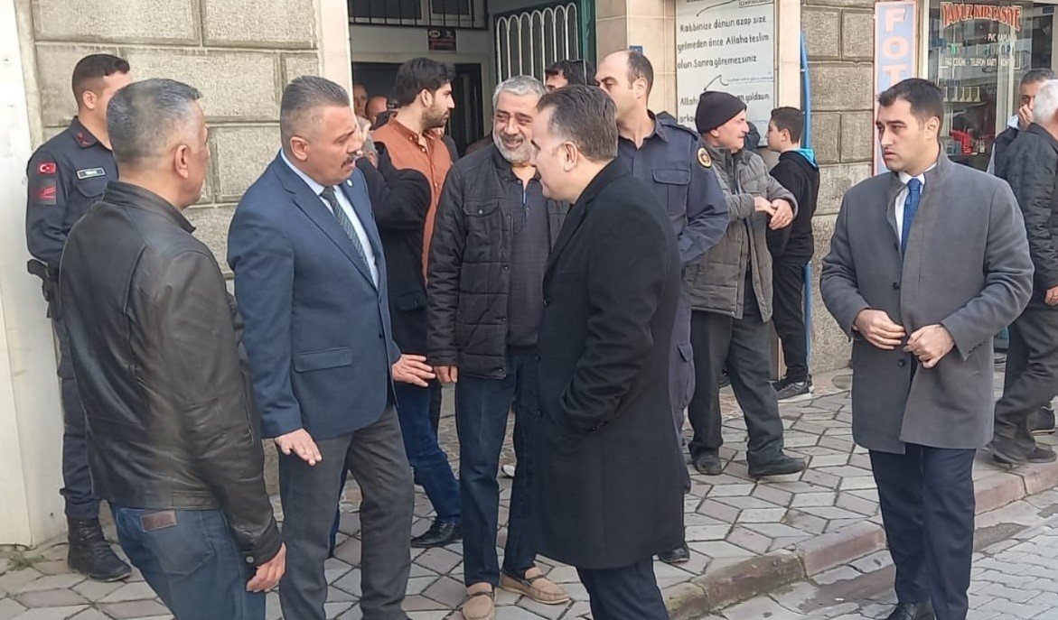 Edremit’te Polis Haftası kutlamaları kapsamında mevlit okutuldu