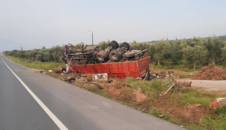 Kuyucak’ta trafik kazası: 1 yaralı