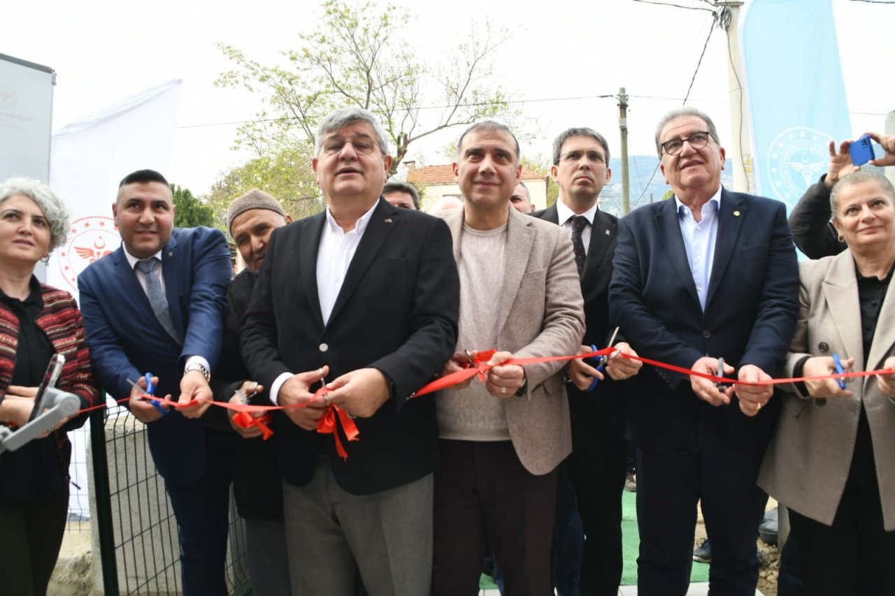 Tuzburgazı sağlık evi dualarla açıldı