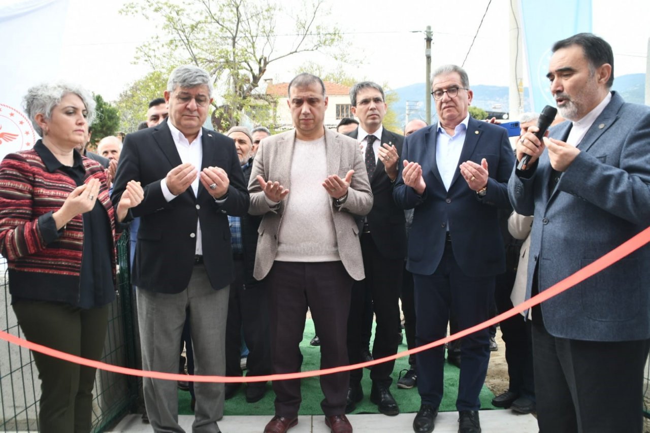 Tuzburgazı sağlık evi dualarla açıldı