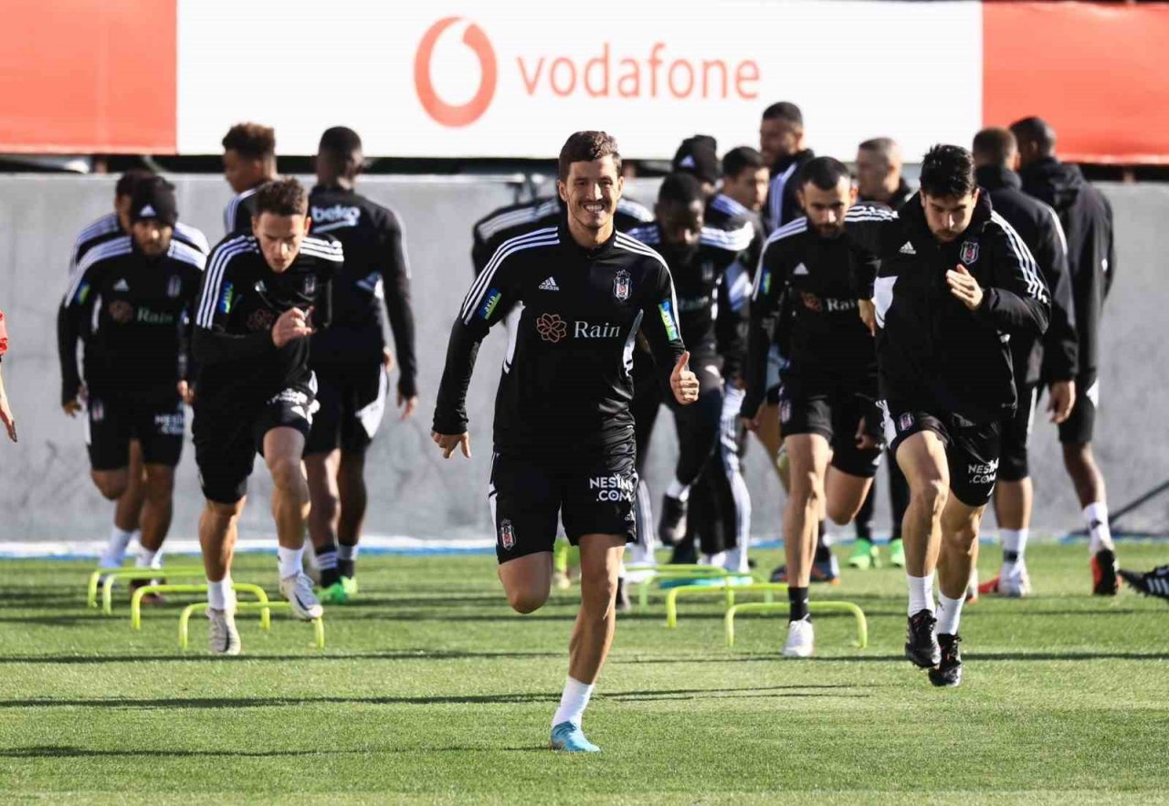 Beşiktaş, Giresunspor maç hazırlıklarını tamamladı
