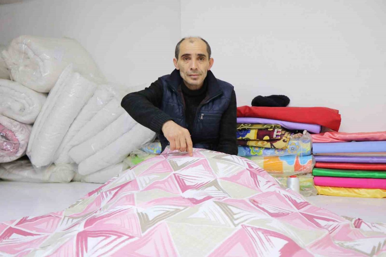 Yorgancılar, hazır dikim makine yorganlarına direniyor