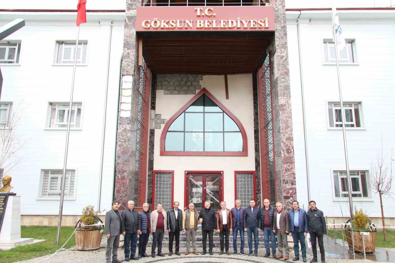 Develi Belediyesi’nden Göksun Belediyesi’ne ‘kardeşlik ziyareti’