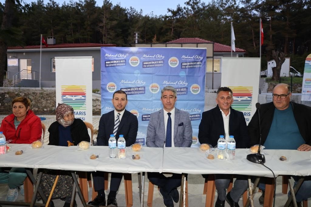 Marmaris’te altıncı iftar sofrası Karaca Mahallesi’nde kuruldu