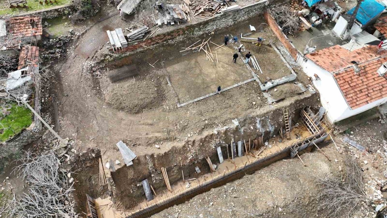 Kuyumcu’da yapılacak aşevinin inşaatı başladı