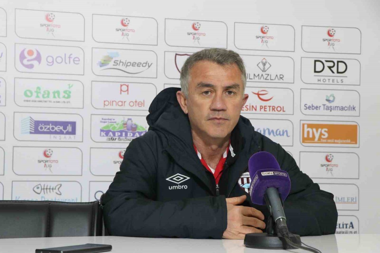 Bandırmaspor - Altay maçının ardından
