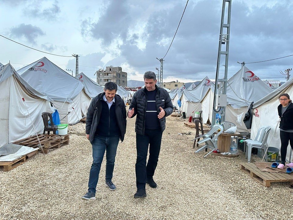 Başkan Kocaman deprem bölgesi Hatay’da