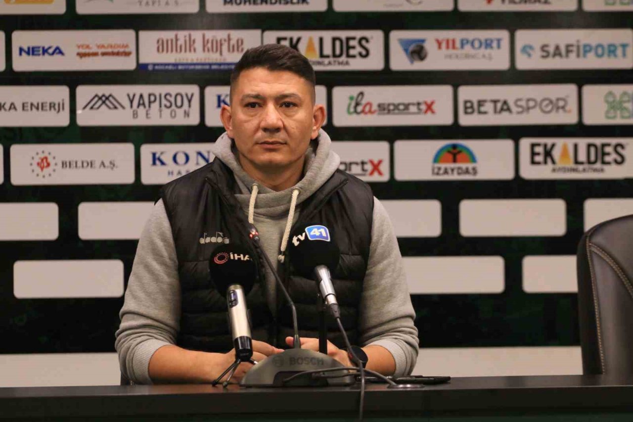 Kocaelispor - Zonguldak Kömürspor maçının ardından