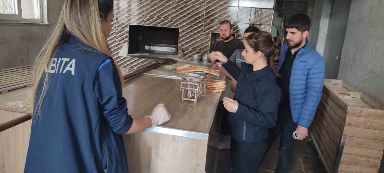 Siirt Belediyesi zabıta ekipleri hijyen denetimlerine devam ediyor