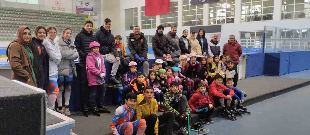 Short Track test yarışlarına yoğun ilgi