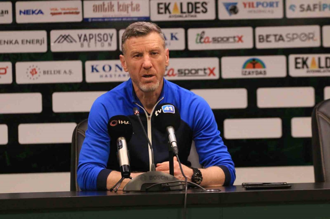 Kocaelispor - Zonguldak Kömürspor maçının ardından