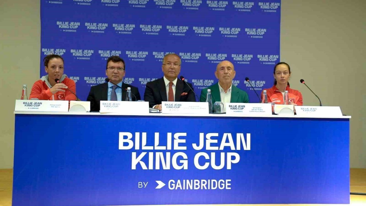 Billie Jean King Cup basın toplantısı gerçekleşti