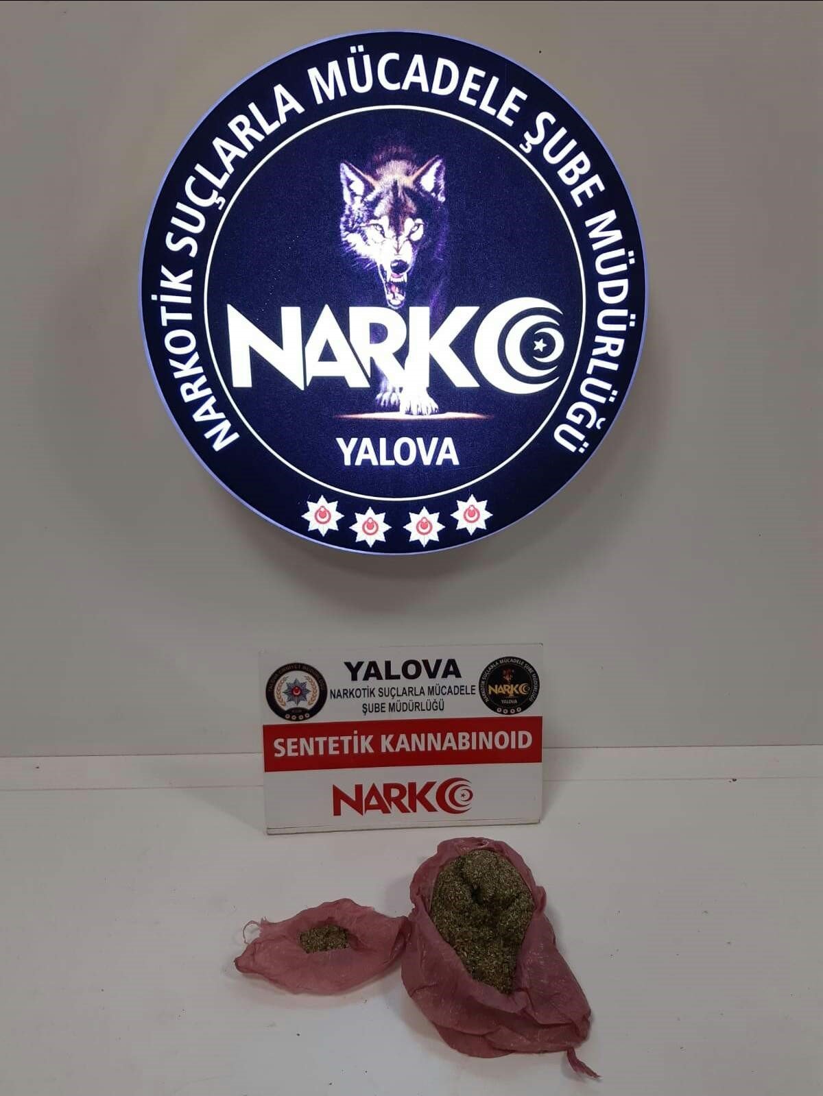 Yalova’daki uyuşturucu operasyonlarında 2 kişi tutuklandı