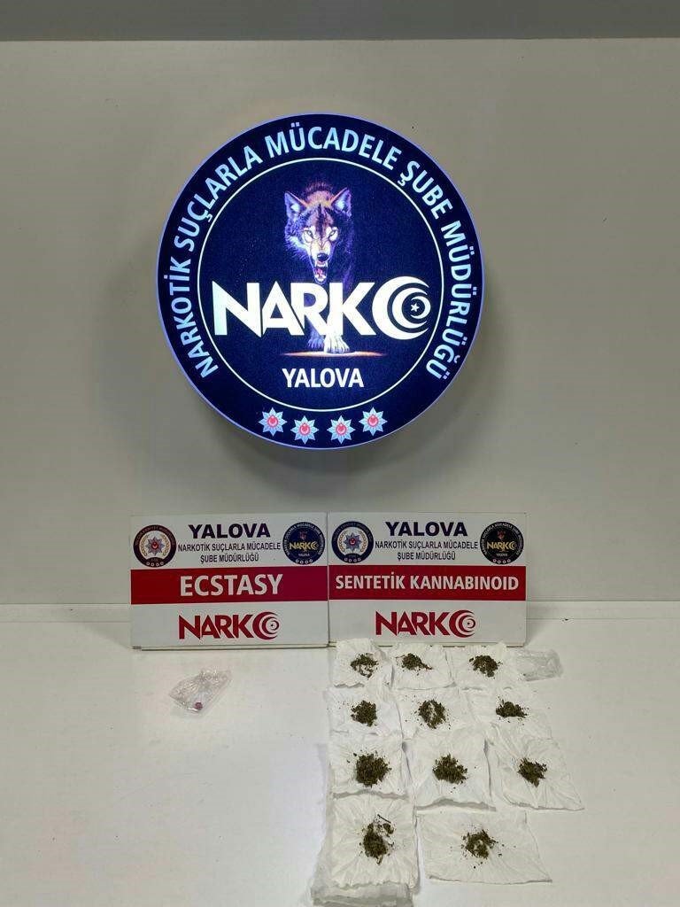 Yalova’daki uyuşturucu operasyonlarında 2 kişi tutuklandı
