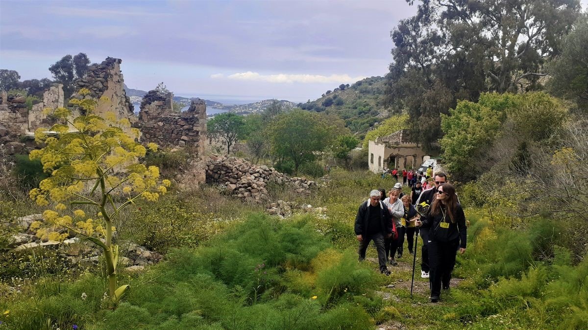 Aydınlı doğaseverler, 600 yıllık bir Türkmen köyü Sandima’yı keşfetti