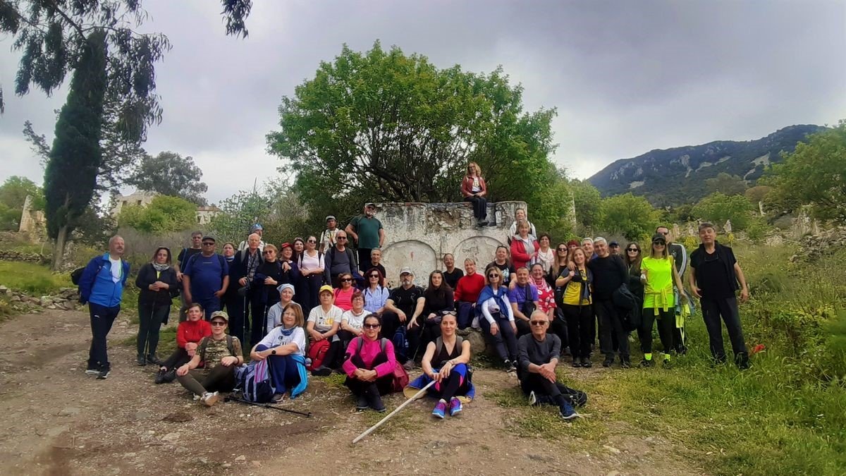 Aydınlı doğaseverler, 600 yıllık bir Türkmen köyü Sandima’yı keşfetti