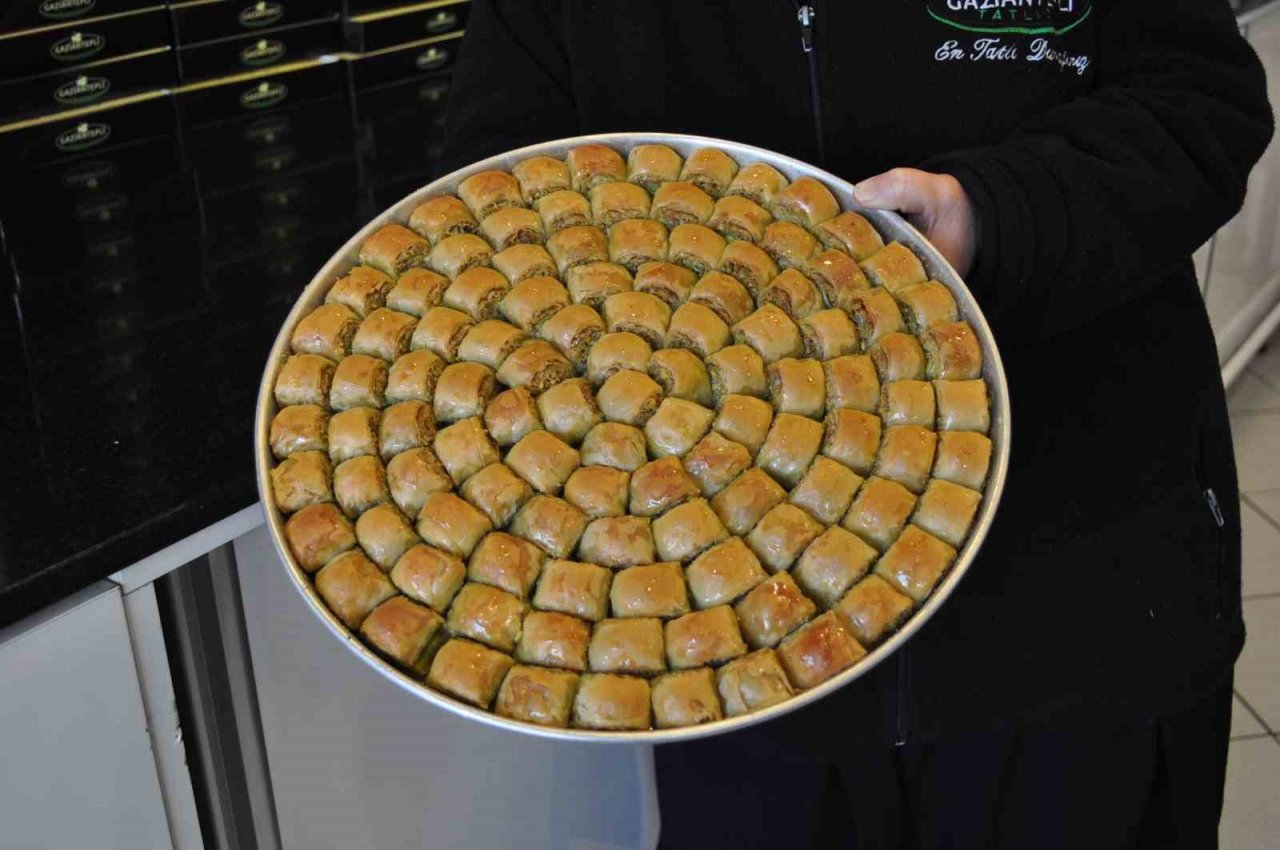 Bayramlık baklava siparişleri başladı