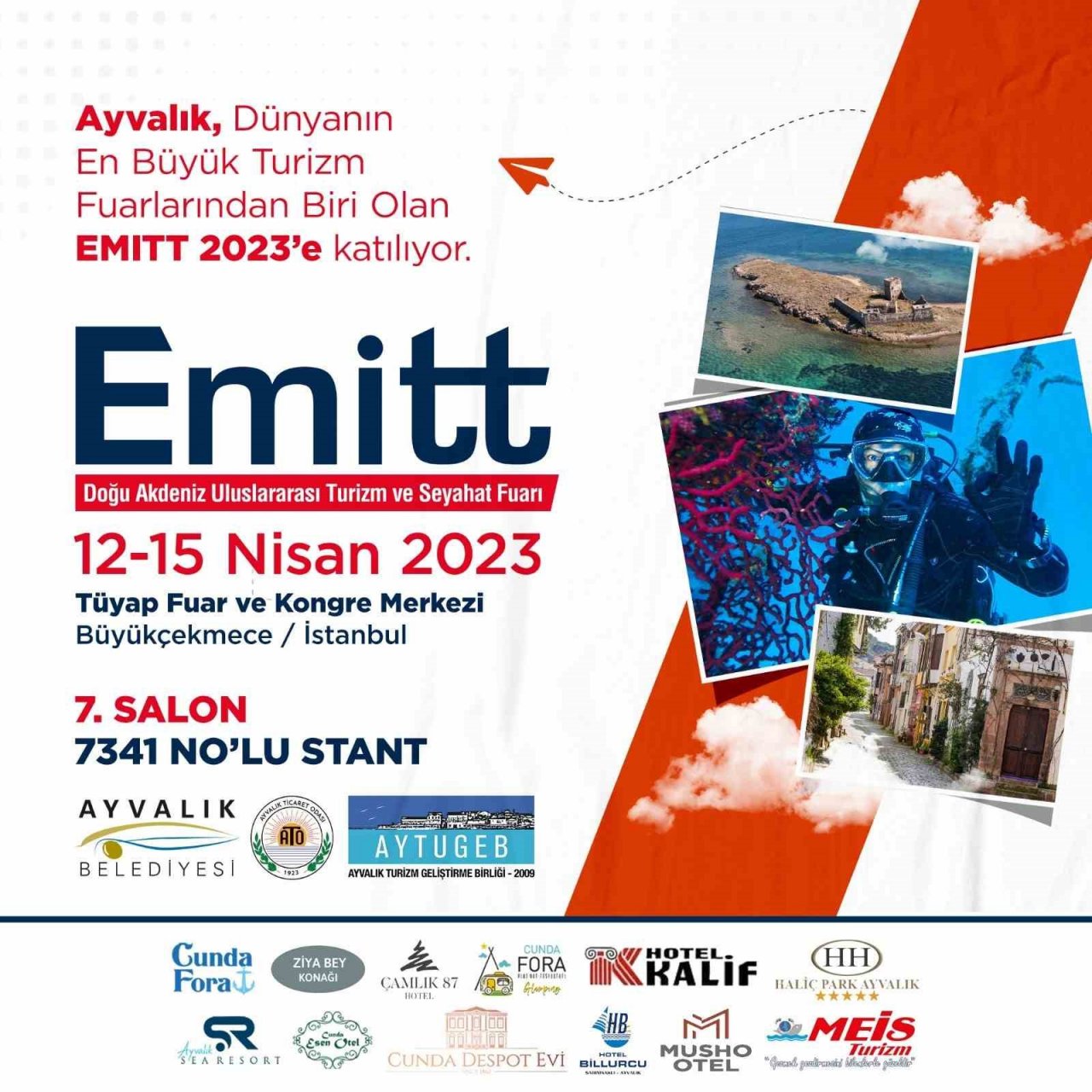 Ayvalık EMITT 2023’e hazır...