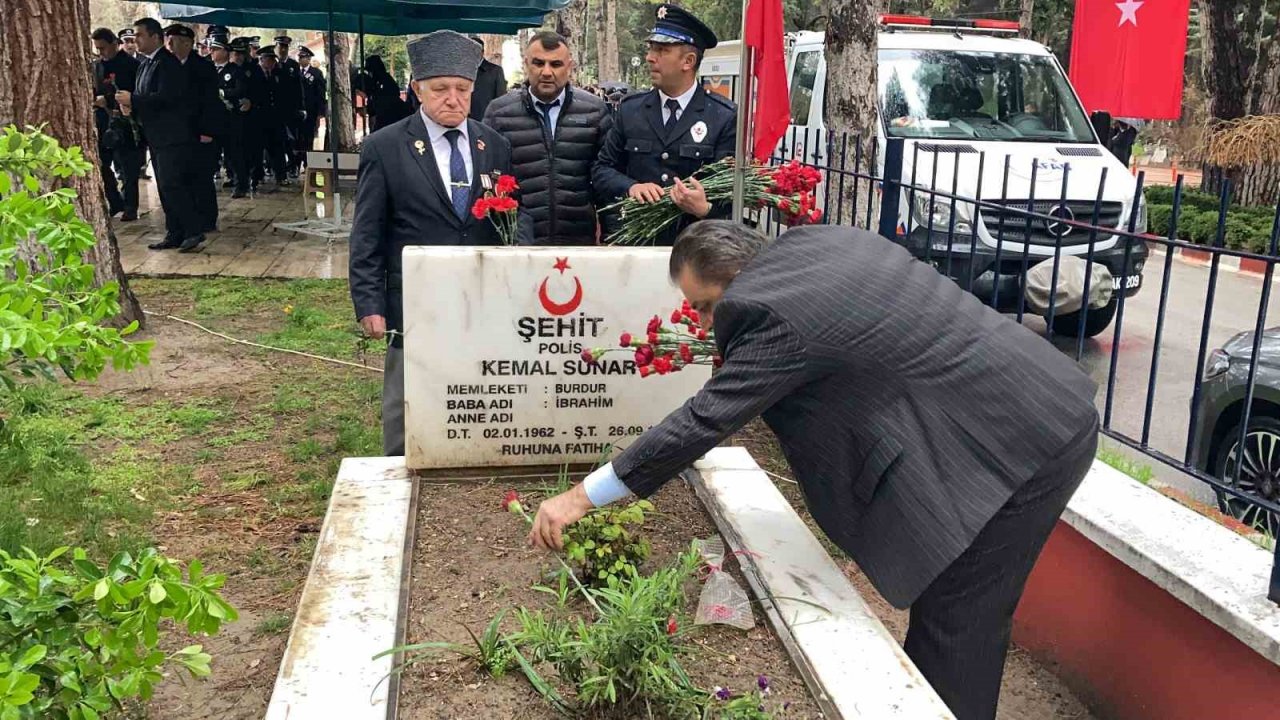 Burdur’da Türk Polis Teşkilatı’nın kuruluşunun 178. yıl dönümü etkinlikleri