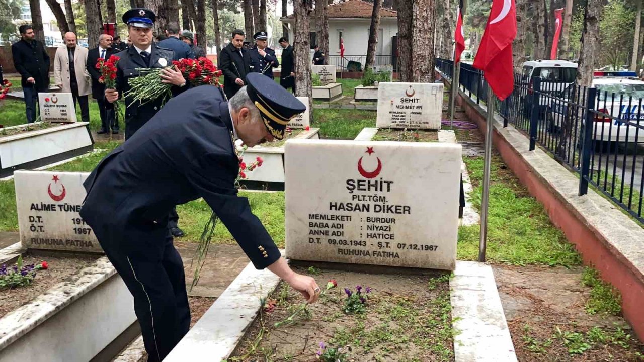 Burdur’da Türk Polis Teşkilatı’nın kuruluşunun 178. yıl dönümü etkinlikleri