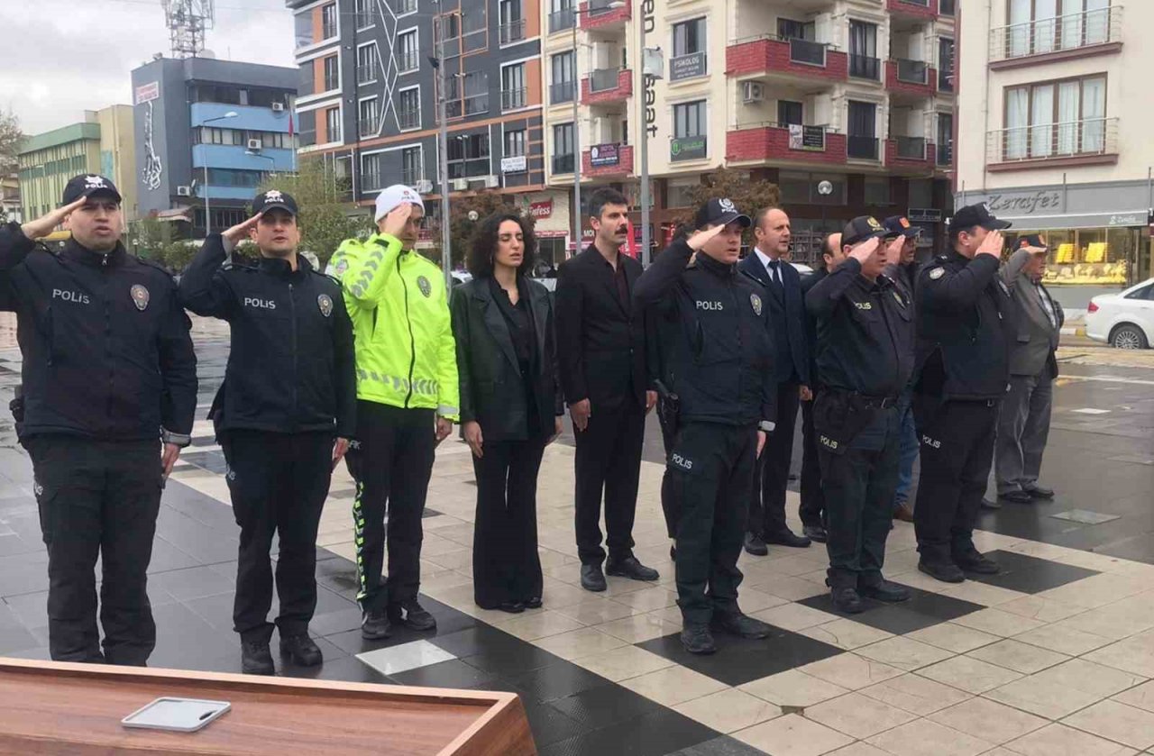 Çan’da polis haftası törenle kutlandı