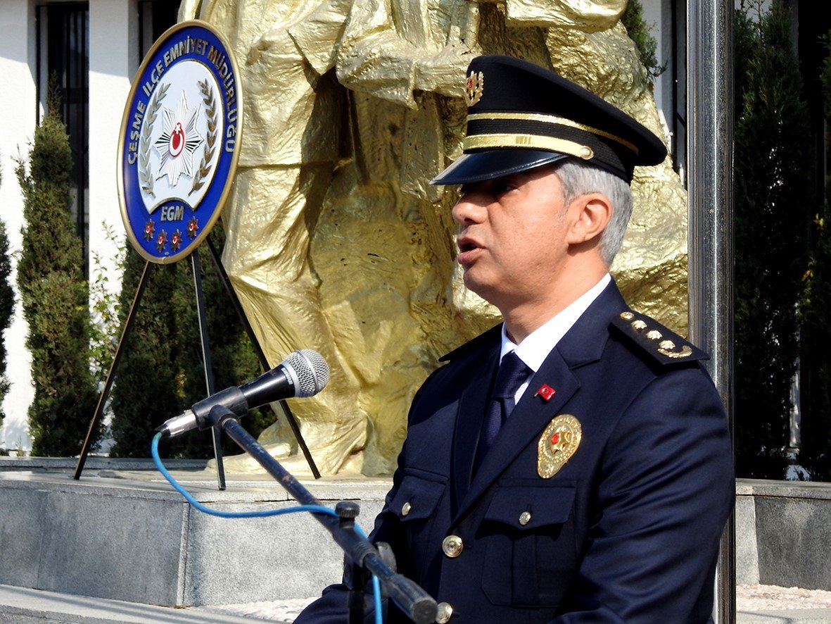 Polis Teşkilatı’nın 178. kuruluş yıldönümü Çeşme’de kutlandı