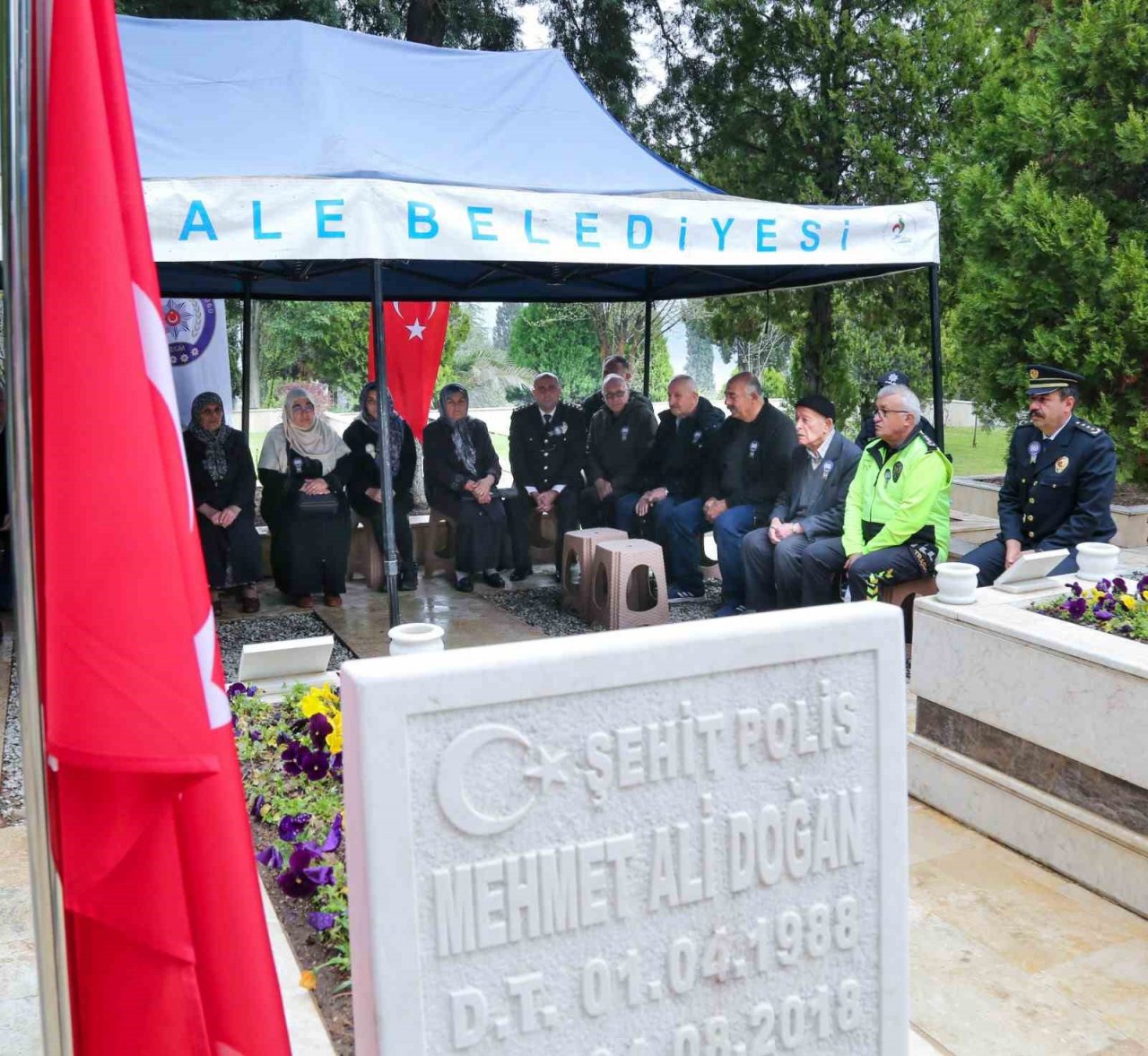 Türk Polis Teşkilatının 178. yaşında şehitler unutulmadı