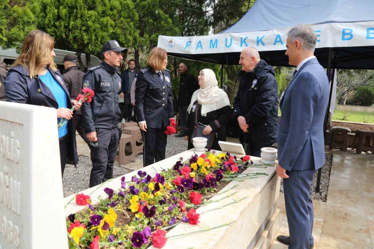 Türk Polis Teşkilatının 178. yaşında şehitler unutulmadı