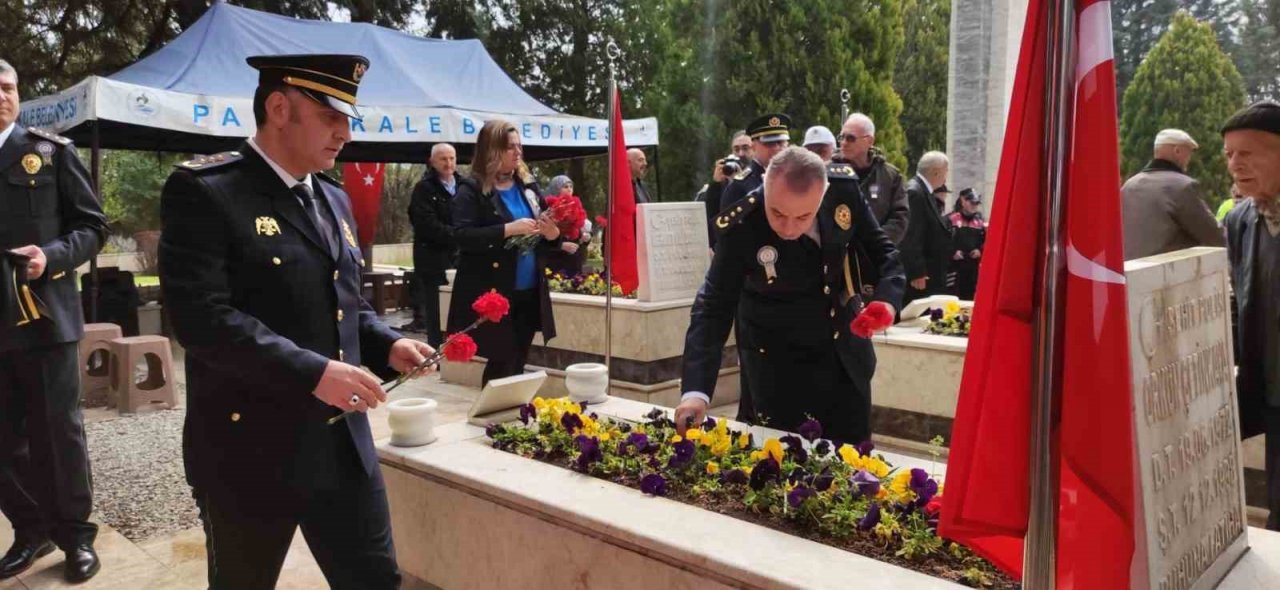 Türk Polis Teşkilatının 178. yaşında şehitler unutulmadı