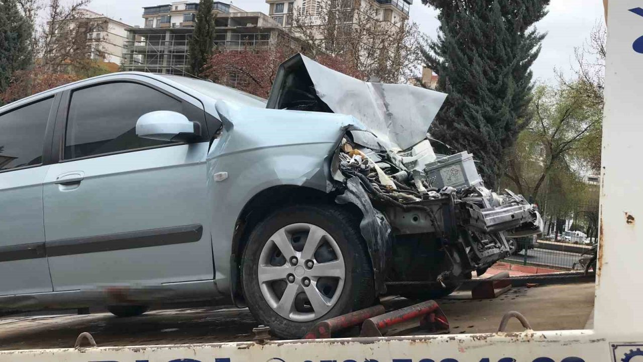 Elazığ’da trafik kazası: 2 yaralı