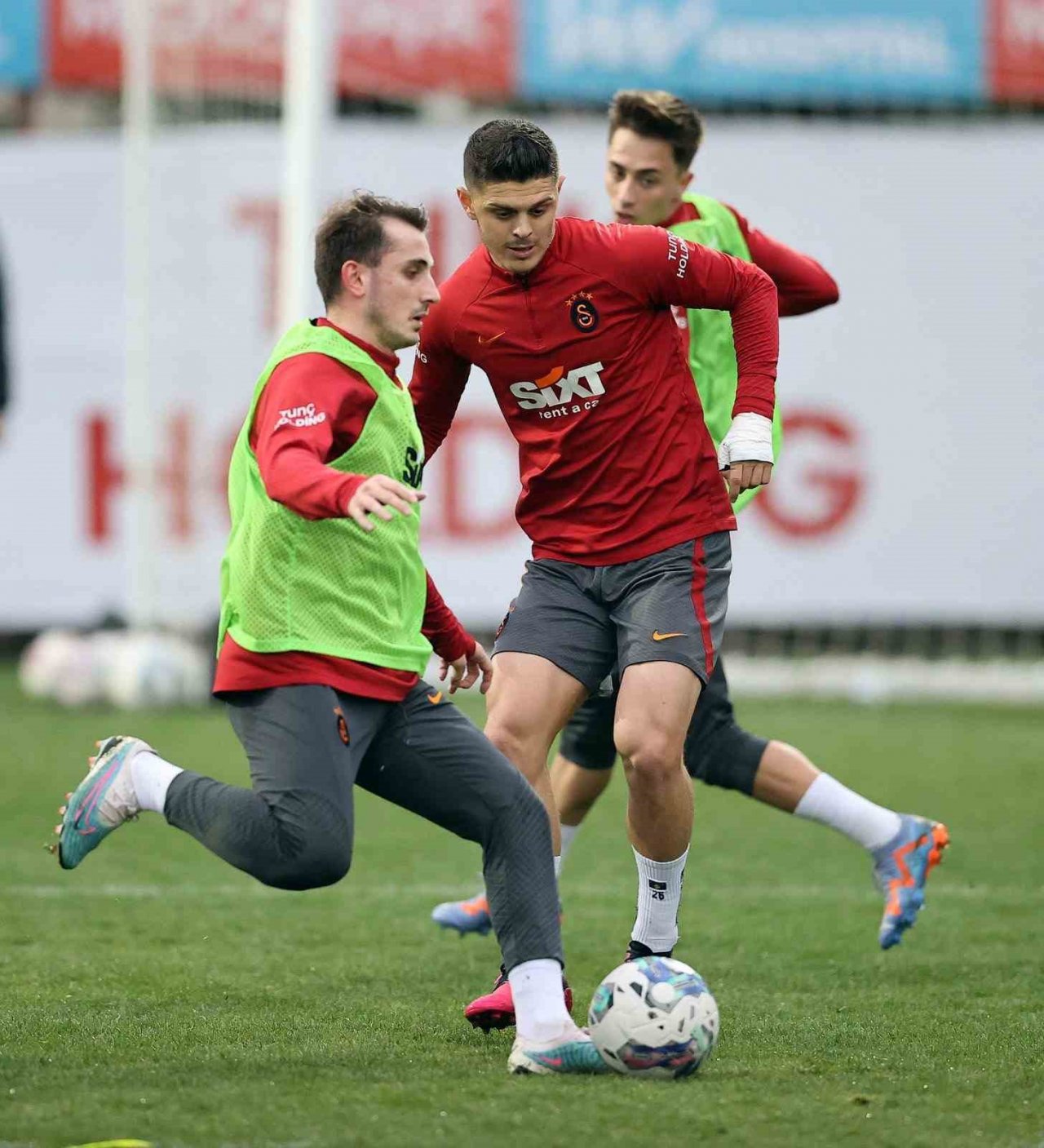 Galatasaray, Kayserispor maçı hazırlıklarını sürdürdü