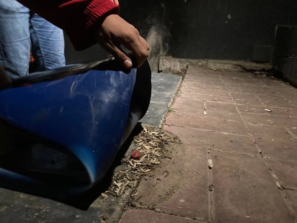 Madde bağımlılarından bıkan mahalle sakinleri parka ışıklandırma istiyor