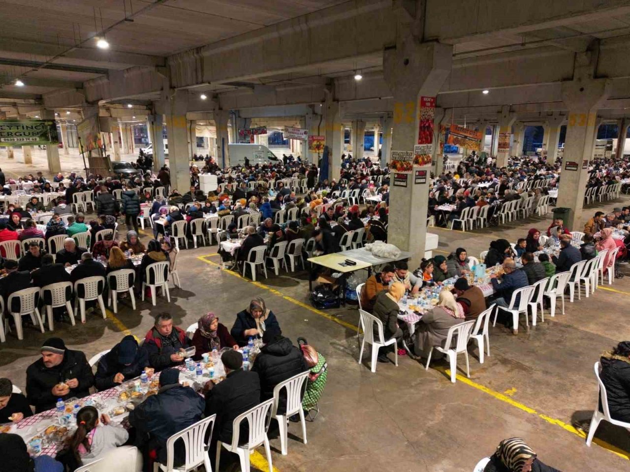 Birlik ve beraberlik içinde oruçlar açıldı