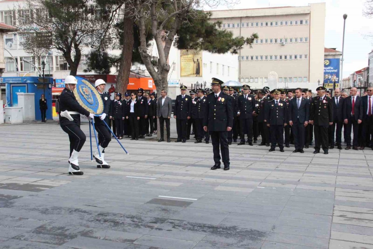 Karaman’da Türk Polis Teşkilatı’nın kuruluşunun 178. yılı kutlandı