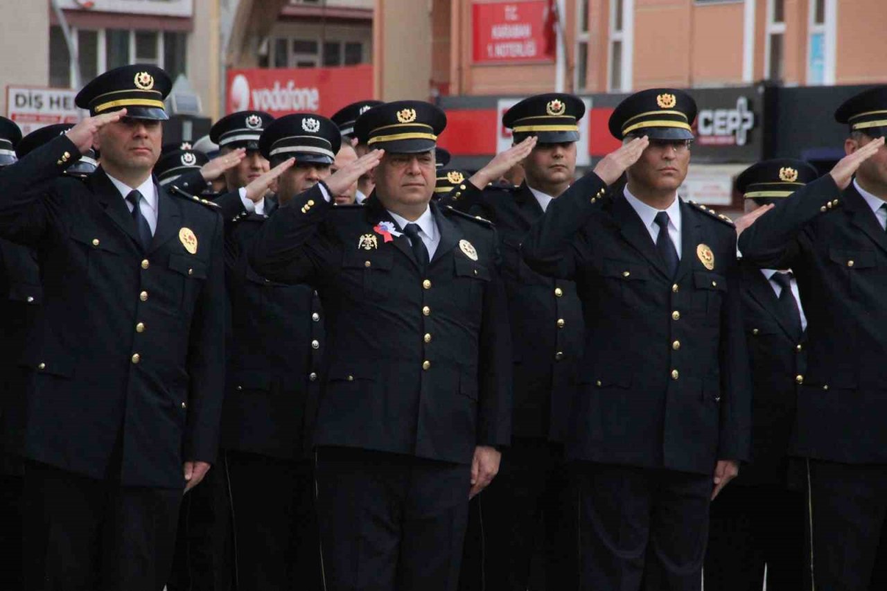 Karaman’da Türk Polis Teşkilatı’nın kuruluşunun 178. yılı kutlandı
