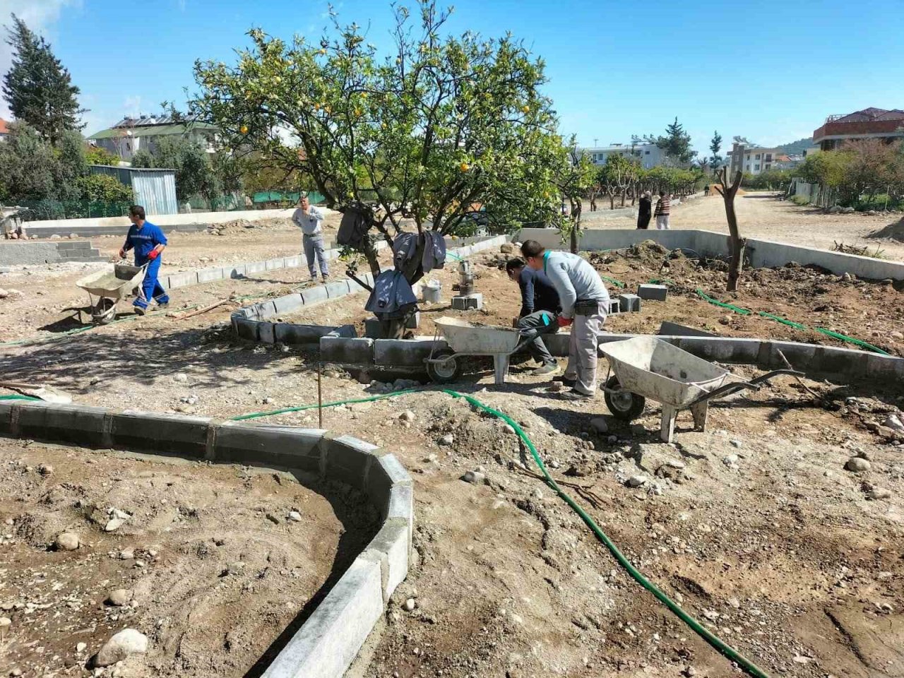 Kemer’e yeni parklar kazandırılıyor